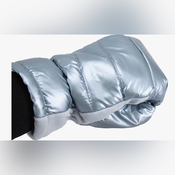 NWT isotoner Water Repellent Touchscreen Iridescent Sleekheat Gloves FlipTop - Picture 6 of 13